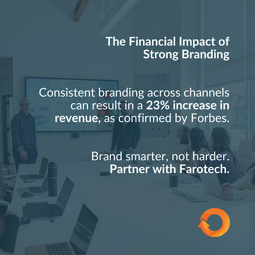 Consistent branding across channels can result in a 23% increase in revenue (Forbes).